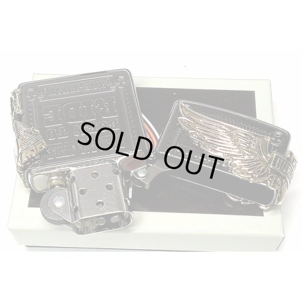 画像6: ジッポライター ハーレーダビッドソン ZIPPO ブラック チタン加工 かっこいい 3面大型メタル イーグル HARLEY-DAVIDSON 日本国内限定モデル ジッポー ギフト (6)