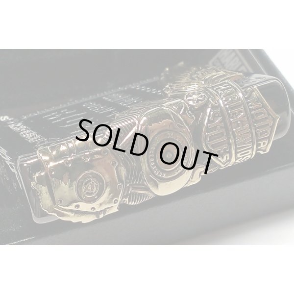 画像9: ジッポライター ハーレーダビッドソン ZIPPO ブラック チタン加工 かっこいい 3面大型メタル イーグル HARLEY-DAVIDSON 日本国内限定モデル ジッポー ギフト (9)