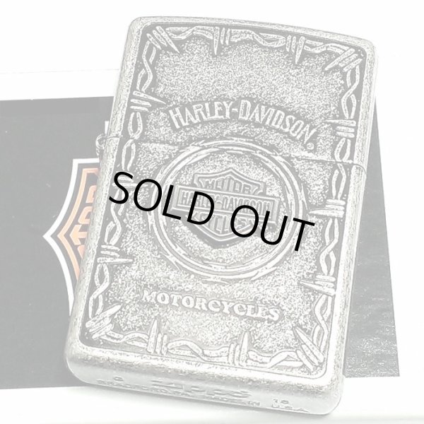 画像2: ZIPPO ライター ハーレーダビッドソン ジッポ アンティーク シルバー 古美バレル仕上げ 彫刻 かっこいい 日本限定モデル メタル おしゃれ メンズ ギフト プレゼント (2)