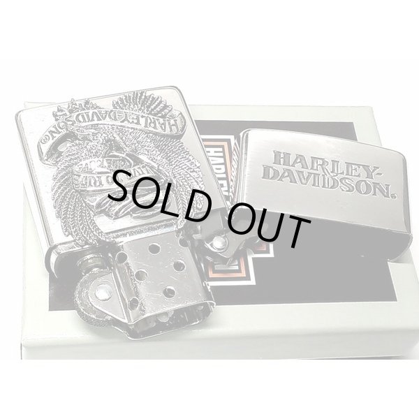 画像5: ZIPPO ハーレーダビッドソン ジッポ ライター シルバー ビッグメタル イーグル 鷲 HARLEY-DAVIDSON 日本国内限定モデル かっこいい メンズ ギフト (5)