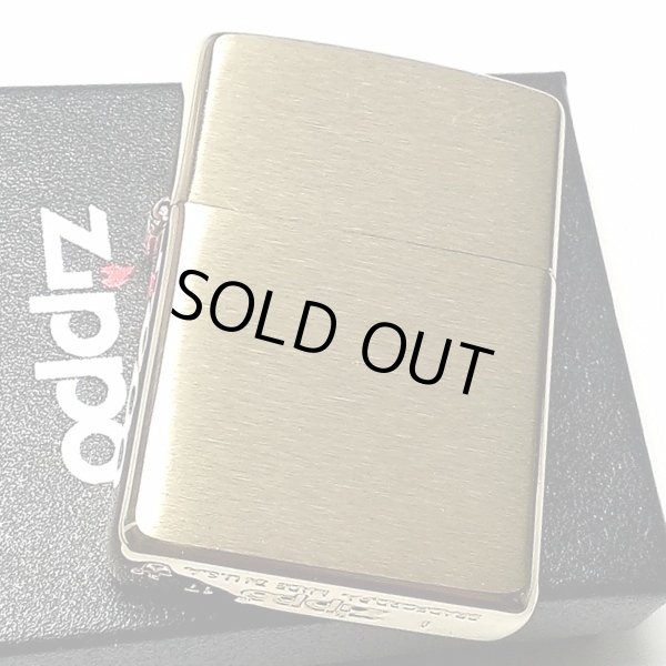 画像2: ZIPPO アーマー ジッポ ライター ゴールドサテン ブラス シンプル 無地 金タンク 重厚モデル かっこいい メンズ プレゼント ギフト (2)
