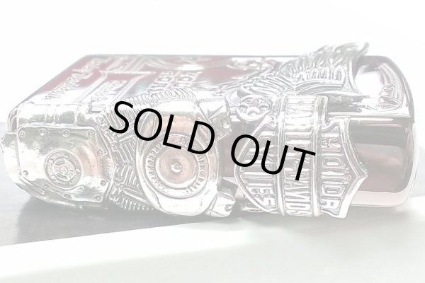 画像6: ZIPPO ライター ハーレーダビッドソン ジッポ チョコブラウン チタン加工 3面大型メタル イーグル HARLEY-DAVIDSON 日本国内限定モデル かっこいい ギフト (6)