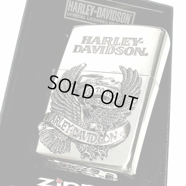 画像8: ZIPPO ハーレーダビッドソン ジッポ ライター シルバー ビッグメタル イーグル 鷲 HARLEY-DAVIDSON 日本国内限定モデル かっこいい メンズ ギフト (8)