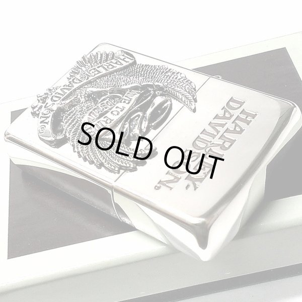 画像7: ZIPPO ハーレーダビッドソン ジッポ ライター シルバー ビッグメタル イーグル 鷲 HARLEY-DAVIDSON 日本国内限定モデル かっこいい メンズ ギフト (7)