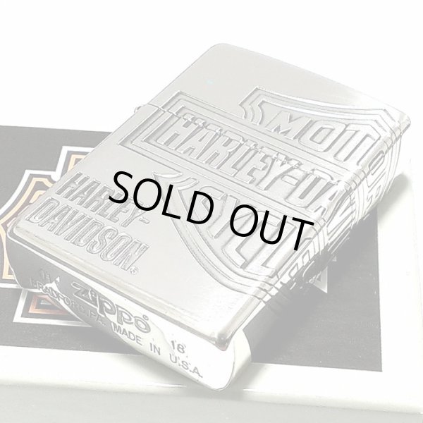 画像5: ZIPPO ライター ハーレーダビッドソン ジッポ ロゴデザイン3面彫刻 シルバー燻し かっこいい 日本限定モデルジッポー おしゃれ メンズ ギフト プレゼント (5)