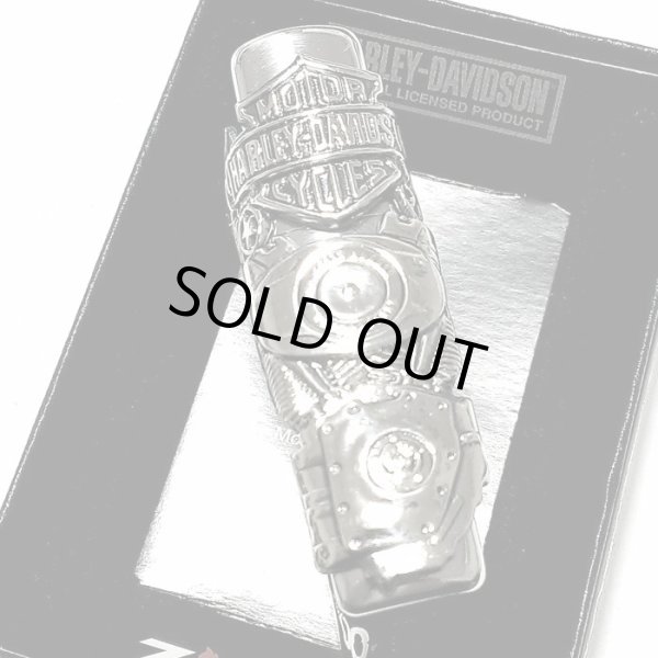 画像4: ZIPPO ライター ハーレーダビッドソン ジッポ シルバー燻し 大型3面メタル 彫刻 かっこいい 日本限定モデル おしゃれ ウィング メンズ ギフト プレゼント (4)