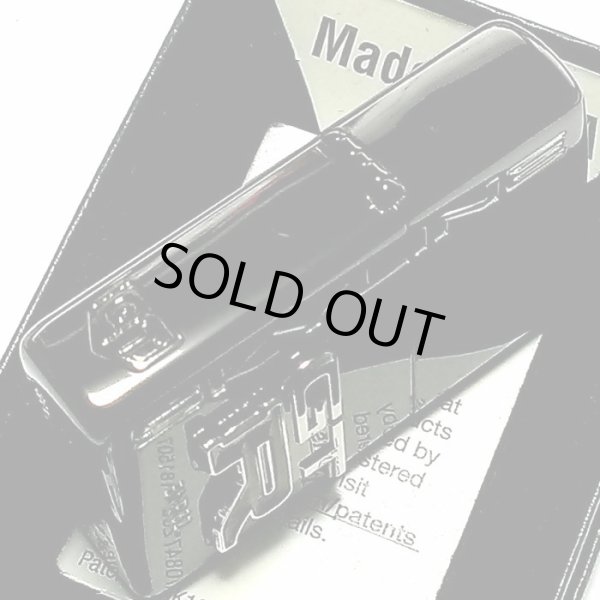 画像6: ZIPPO ライター スカイラインGT-R リアルエンブレム　メタル ジッポ R32 ブラック 日産公認モデル GTR-BNR32 車 かっこいい メンズ ギフト プレゼント (6)