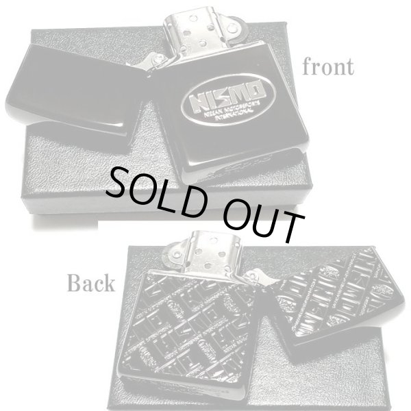 画像5: ZIPPO ライター NISMO ニッケル ブラック 日産公認モデル 車 ジッポ かっこいい ニッサン メンズ ギフト プレゼント (5)