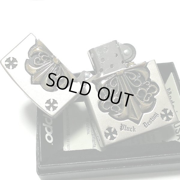 画像4: ZIPPO ライター メタルジャケット ジッポ 超重厚 クロス シルバー＆ゴールド 5面デザイン 艶消し 彫刻 メンズ 銀 十字架 アクセサリー かっこいい ギフト (4)