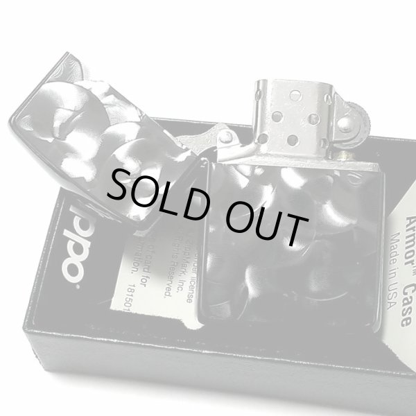画像3: ZIPPO アーマー ブラックチタンロール ジッポ ライター チタン加工 彫刻 両面加工 黒 かっこいい 重厚 おしゃれ 高級 メンズ ギフト プレゼント (3)