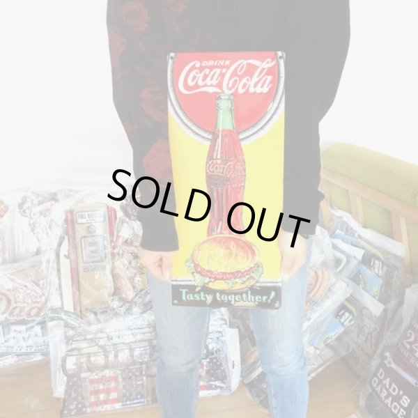 画像5: ブリキ看板 コカコーラ ハンバーガー アンティーク ガレージ 瓶 珍しい プレート 壁飾り 正規ライセンス品 アメリカン 雑貨 インテリア おしゃれ 可愛い サーファー カフェ 店舗 (5)