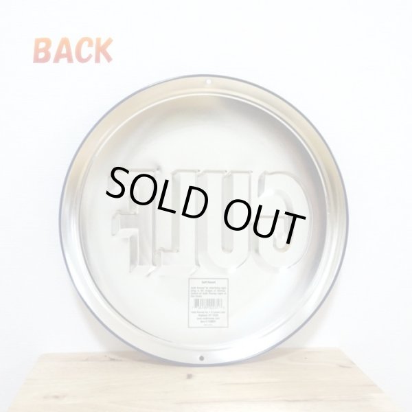 画像3: ブリキ看板 GULF ガルフ アンティーク　珍しい ガレージ オレンジ　目立つ プレート 壁飾り 正規ライセンス品 アメリカン 雑貨 インテリア おしゃれ 可愛い サーファー カフェ 店舗 (3)