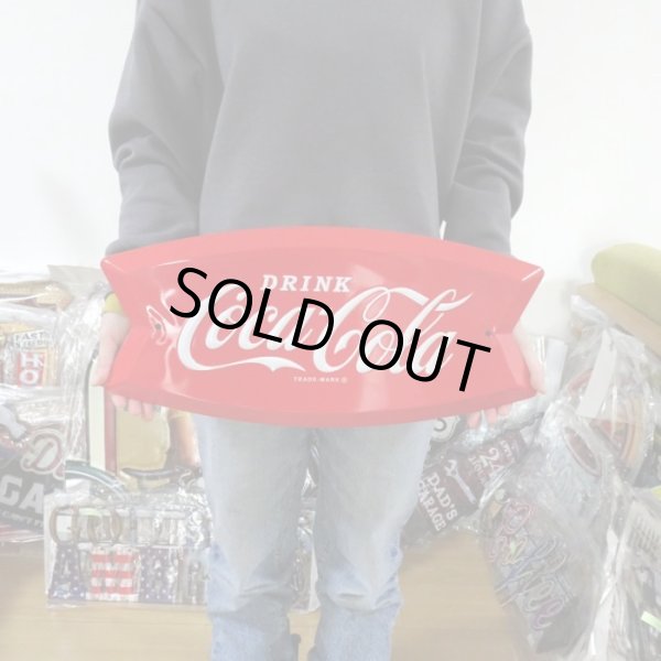 画像5: ブリキ看板 コカコーラ アンティーク ガレージ 赤 レッド　目立つ プレート 壁飾り 正規ライセンス品 アメリカン 雑貨 インテリア おしゃれ 可愛い サーファー カフェ 店舗 (5)