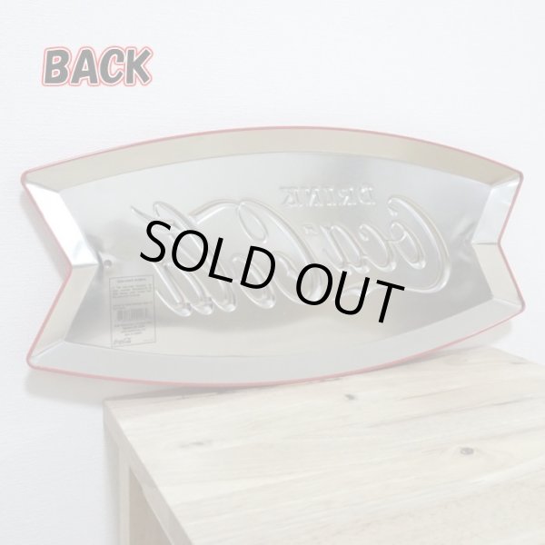 画像3: ブリキ看板 コカコーラ アンティーク ガレージ 赤 レッド　目立つ プレート 壁飾り 正規ライセンス品 アメリカン 雑貨 インテリア おしゃれ 可愛い サーファー カフェ 店舗 (3)