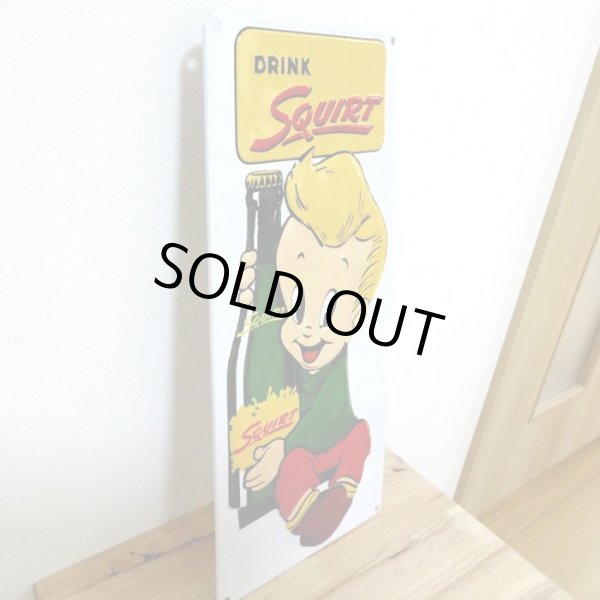 画像2: ブリキ看板 スクワート アンティーク スクワートボート ガレージ イエロー 壁飾り 正規ライセンス品 アメリカン 雑貨 インテリア おしゃれ 可愛い サーファー カフェ 店舗 (2)