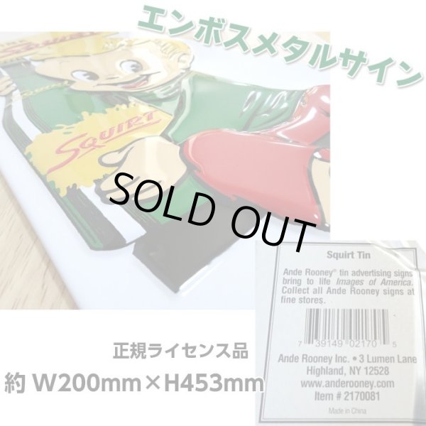画像4: ブリキ看板 スクワート アンティーク スクワートボート ガレージ イエロー 壁飾り 正規ライセンス品 アメリカン 雑貨 インテリア おしゃれ 可愛い サーファー カフェ 店舗 (4)