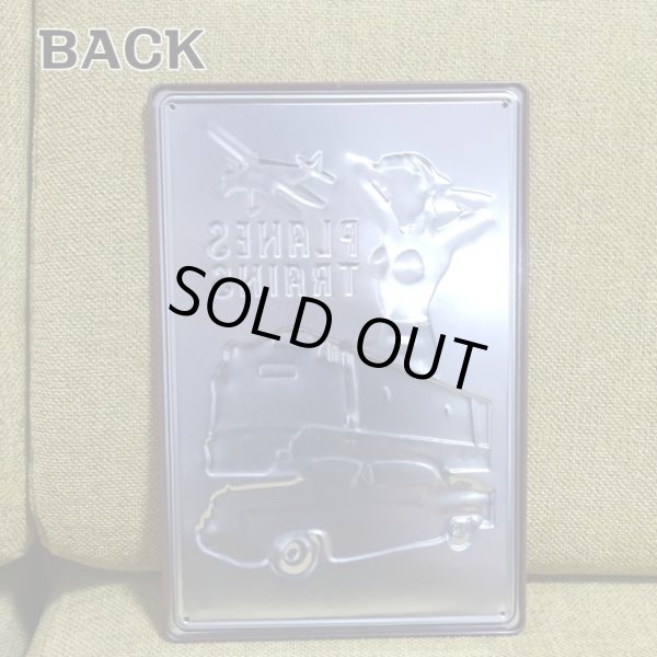 画像2: ブリキ看板 ビンテージ READY TO RIDE セクシー 飛行機 車 列車 アンティーク ガレージ プレート 可愛い 壁飾り アメリカン 雑貨 インテリア おしゃれ かわいい サーファー カフェ 店舗 (2)