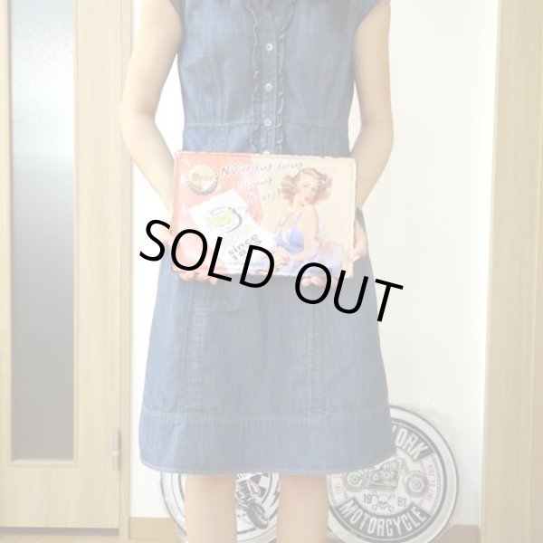 画像4: ブリキ看板 可愛い ビンテージ SINCE 1875 ビール セクシー プレート 壁飾り アメリカン 雑貨 インテリア かわいい サーファー カフェ 店舗 (4)