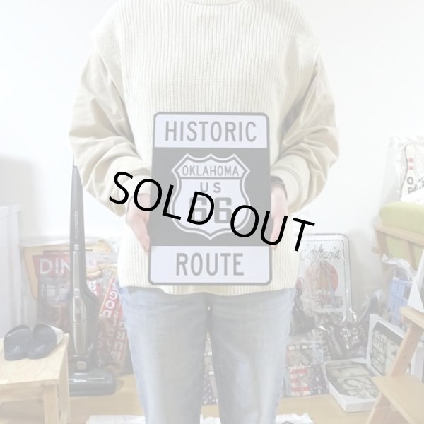 画像4: ブリキ看板 ビンテージOKLAHOMA RT 66 ルート66 ガレージ プレート 壁飾り かわいい アメリカン 雑貨 インテリア 可愛い サーファー おしゃれ カフェ 店舗 (4)