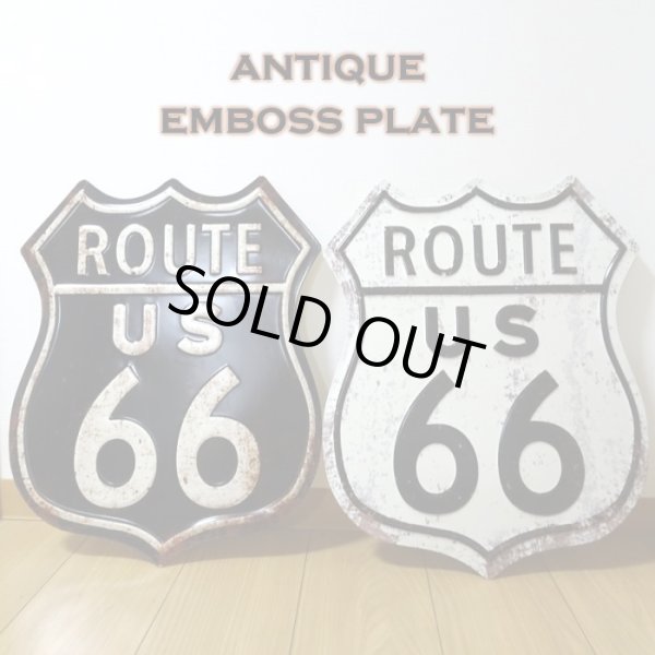 画像4: ブリキ看板 ビンテージ ROUTE66 ダイスカット 壁掛け アメリカン ガレージ プレート 壁飾り 雑貨 大きい インテリア 可愛い かわいい サーファー カフェ 店舗 (4)