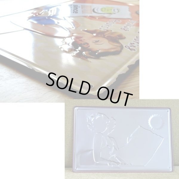 画像2: ブリキ看板 可愛い ビンテージ SINCE 1875 ビール セクシー プレート 壁飾り アメリカン 雑貨 インテリア かわいい サーファー カフェ 店舗 (2)