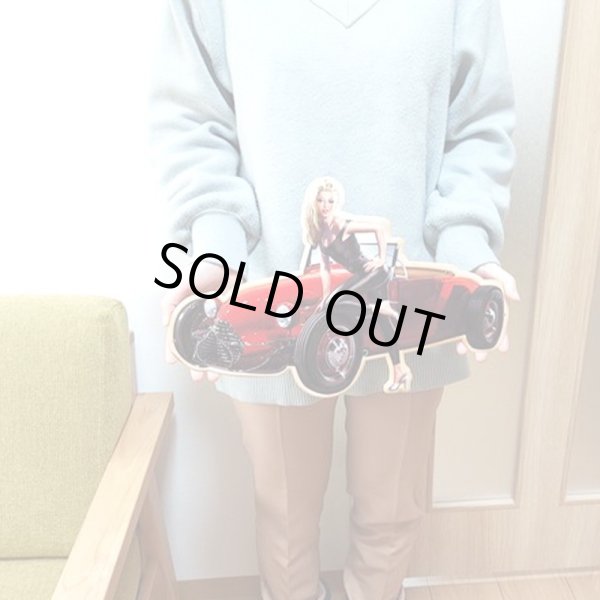 画像3: ブリキ看板 アンティーク HOT ROD GIRL セクシー アメリカン 車 ビンテージ 壁掛け 珍しい プレート おしゃれ 壁飾り かわいい 雑貨 大きい 可愛い インテリア サーファー カフェ 店舗 (3)