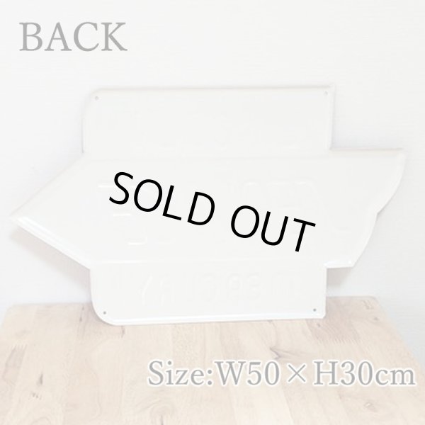 画像2: ブリキ看板 ビンテージ アンティーク LINCOLN MERCURY SERVICE おしゃれ アメリカン 壁掛け プレート 壁飾り かわいい 雑貨 可愛い インテリア ネオン サーファー カフェ 店舗 (2)