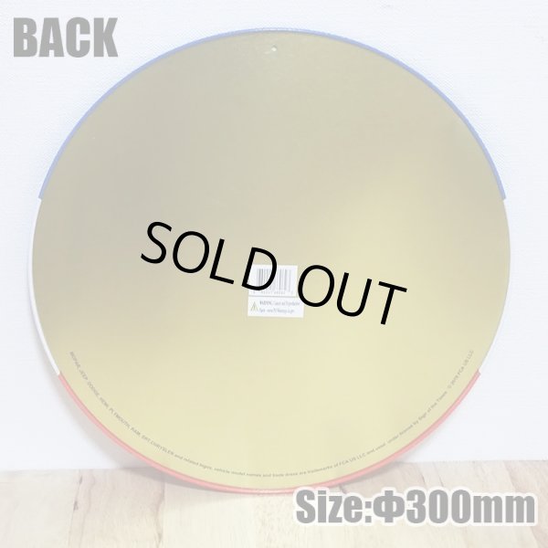 画像2: ブリキ看板 ビンテージ ラウンドエンボスメタル Mopar Logo アンティーク ガレージ プレート 可愛い 壁飾り 正規ライセンス品 アメリカン 雑貨 インテリア おしゃれ サーファー かわいい カフェ 店舗 (2)