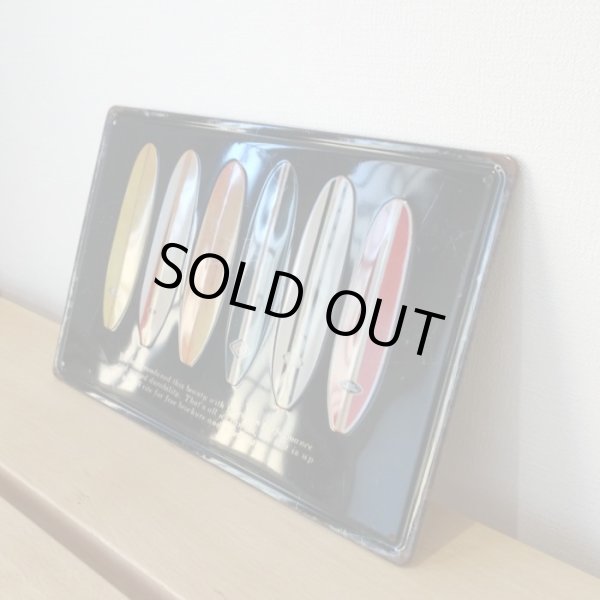 画像4: ブリキ看板 サーフボード ビンテージ サーフィンSURFBOARDS 夏 プレート 壁飾り アメリカン 雑貨 インテリア 可愛い かわいい サーファー カフェ 店舗 (4)