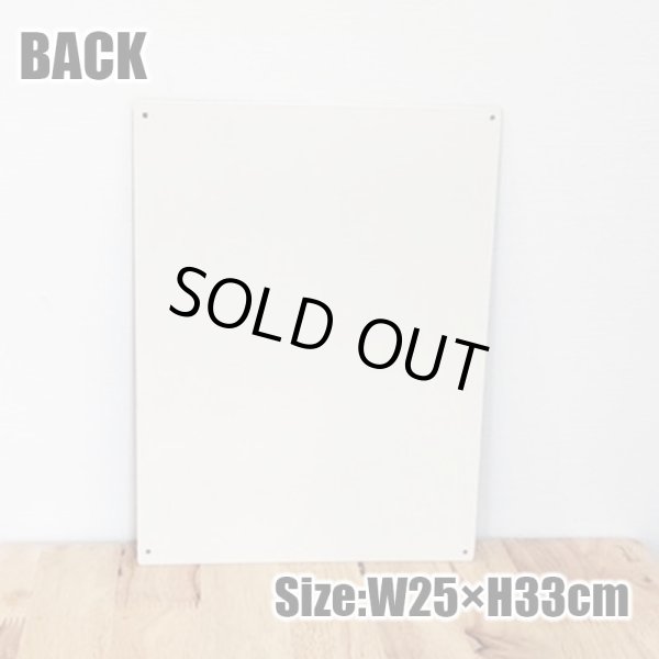 画像2: ブリキ看板 アンティーク BREAKFAST GET UP ビンテージ ガレージ プレート トリ ニワトリ 壁飾り かわいい アメリカン 雑貨 インテリア おしゃれ 可愛い サーファー カフェ 店舗 (2)