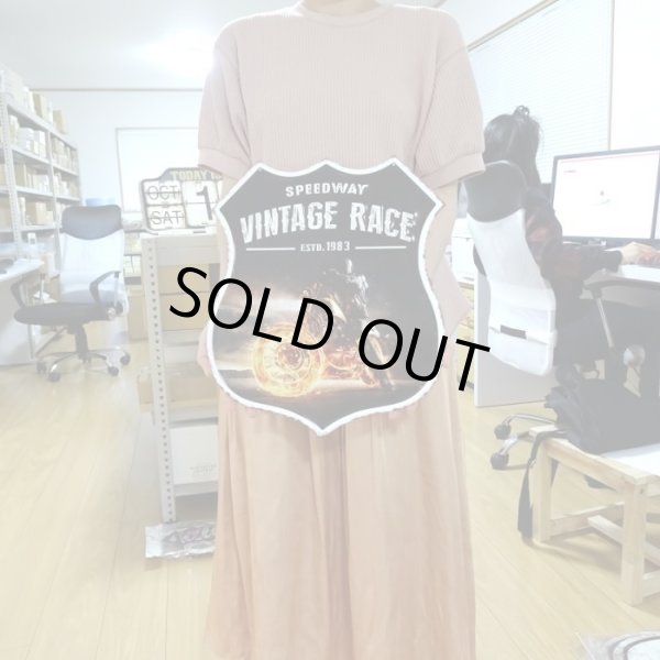 画像4: ブリキ看板 バイク ビンテージ VINTAGE RACE かっこいい ガレージ プレート 壁飾り アメリカン 雑貨 大きい インテリア サーファー カフェ 店舗 (4)