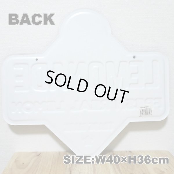 画像2: ブリキ看板 可愛い ビンテージ レモン LEMONADE レモネード サーフィン アンティーク サーファー ガレージ プレート 壁飾り アメリカン 雑貨 インテリア おしゃれ かわいい カフェ 店舗 (2)