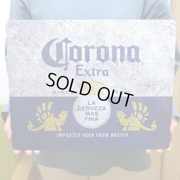 画像4: ブリキ看板 コロナ メタルサイン CORONA EXTRA アンティーク ガレージ 目立つ プレート 壁飾り 正規ライセンス品 ビール アメリカン 雑貨 可愛い インテリア おしゃれ 可愛い サーファー カフェ 店舗 (4)