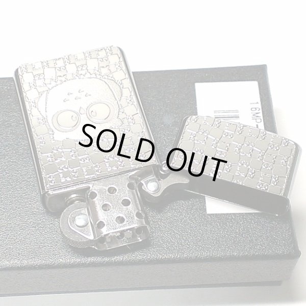 画像4: ZIPPO スリム ジッポ ライター フクロウ 細密エッチング 梟 彫刻 ニッケル鍍金 シルバー Metal Plate 可愛い メンズ レディース 女性 (4)