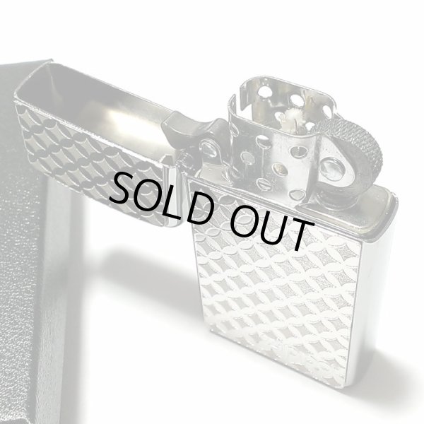 画像4: ZIPPO スリム ジッポ ライター 七宝 細密エッチング 彫刻 ニッケル鍍金 シルバー Metal Plate 女性 可愛い おしゃれ メンズ レディース (4)