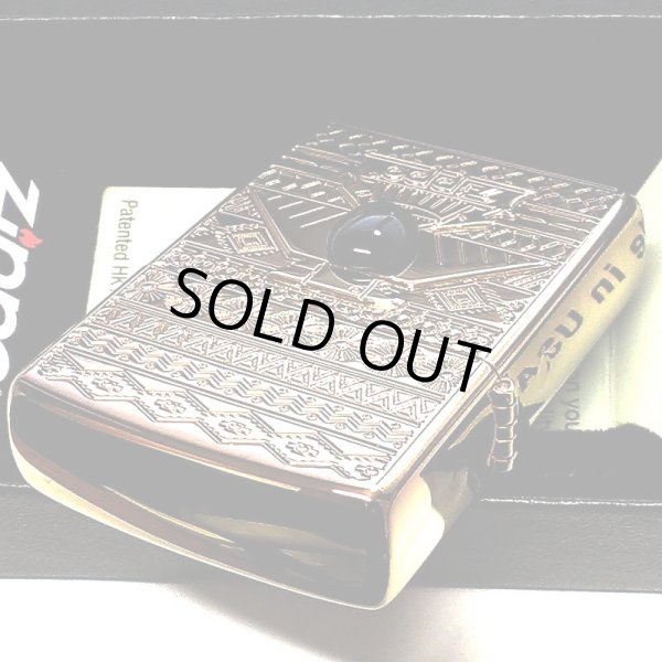 画像6: ZIPPO 限定70個生産 サンダーバード オニキス 御守り ジッポ ライター エッチング彫刻 アンティークブラス 両面加工 シリアルナンバー入り お守り メンズ ギフト プレゼント (6)