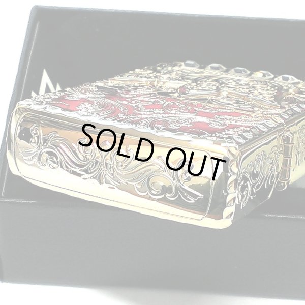 画像7: ZIPPO ライター アーマー 限定 ジッポ クラウン ゴールド 5面加工 コーナーリューター おしゃれ スワロフスキー 金タンク シリアルナンバー入り 王冠 彫刻 ラインストーン 金 かっこいい メンズ プレゼント ギフト (7)