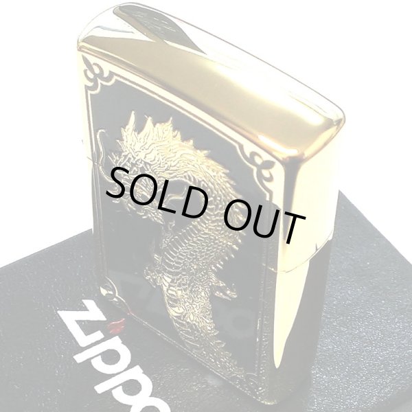 画像5: ZIPPO ライター 限定88個 ドラゴン ジッポ 龍 彫刻 金タンク ゴールド ブラック シリアルナンバー入り 両面加工 竜 八 和柄 かっこいい 父の日 ギフト 御守り メンズ プレゼント 動画有り (5)