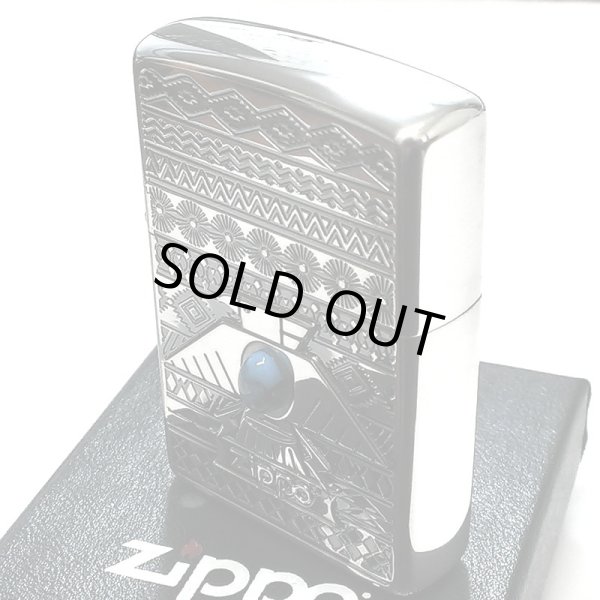 画像6: ZIPPO サンダーバード 御守り ジッポ ライター 青 エッチング彫刻 ブルーターコイズ シルバーイブシ 珍しい お守り メンズ ギフト プレゼント (6)