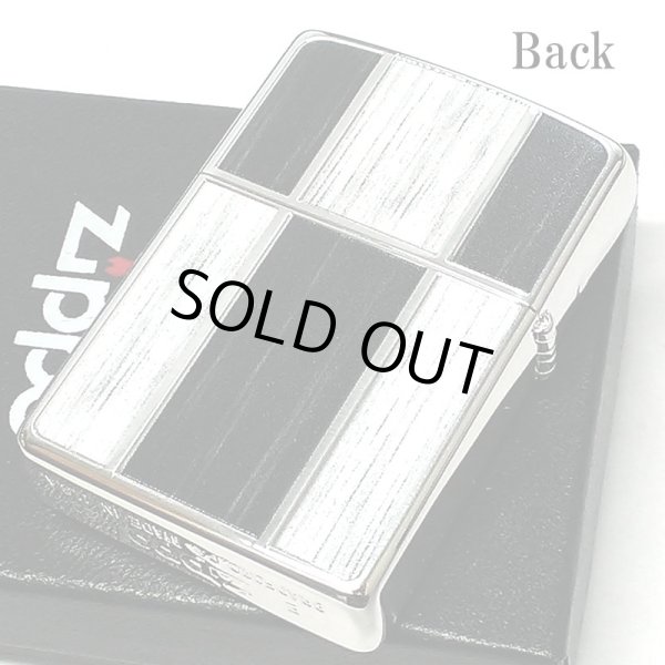 画像3: ZIPPO 炎 フレーム ロゴ ジッポ ライター 木目調 ファイヤー ブラック ホワイト 両面加工 メンズ かっこいい おしゃれ プレゼント 父の日 ギフト (3)