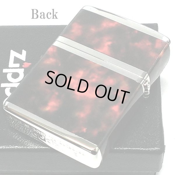 画像3: ZIPPO ライター ジッポ ロゴ マーブル シルバー ブラウン 4面加工 Marble Logo かっこいい おしゃれ メンズ ギフト プレゼント (3)