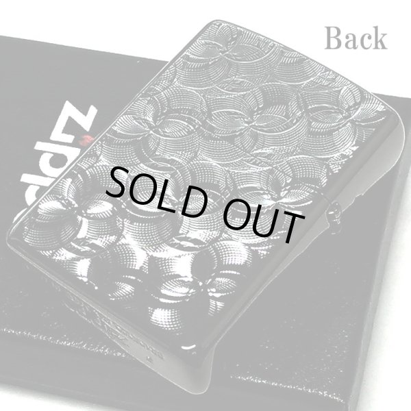 画像3: ZIPPO アーマー グリッター8 ジッポ ライター ネオブラック 重厚 おしゃれ 両面加工 NC彫刻 かっこいい ダイヤカット メンズ 黒 ギフト プレゼント (3)