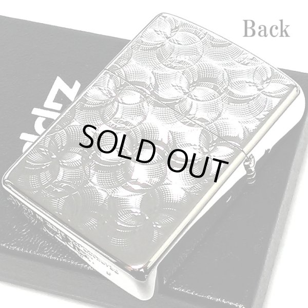 画像3: ZIPPO ライター アーマー グリッター8 ジッポ ホワイトニッケル 両面加工 重厚 銀 NC彫刻 かっこいい シルバー ダイヤカット おしゃれ メンズ ギフト プレゼント (3)