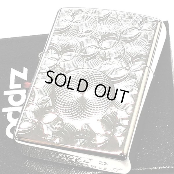 画像2: ZIPPO ライター アーマー グリッター8 ジッポ ホワイトニッケル 両面加工 重厚 銀 NC彫刻 かっこいい シルバー ダイヤカット おしゃれ メンズ ギフト プレゼント (2)