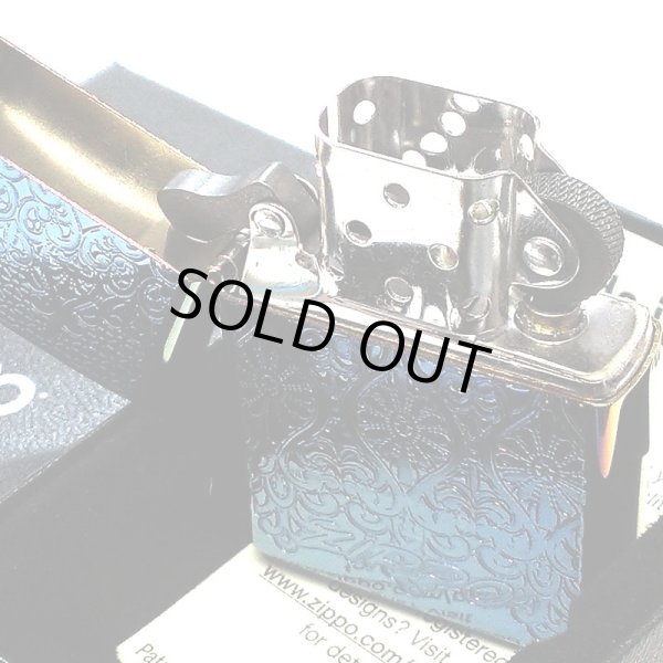 画像6: ZIPPO ライター ヨーロピアン レース 中世模様 ジッポ 両面加工 レインボー エッチング彫刻 おしゃれ チタン加工 両面別柄 レディース かっこいい 高級 メンズ ギフト プレゼント (6)