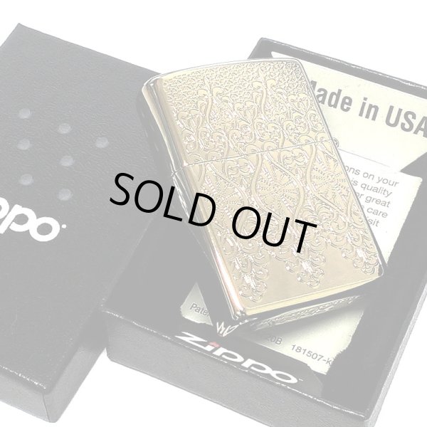 画像6: ZIPPO ヨーロピアン レース ジッポ ライター ゴールド 両面加工 エッチング彫刻 中世模様 チタン加工 両面別柄 金 レディース 高級 おしゃれ かっこいい メンズ ギフト プレゼント (6)