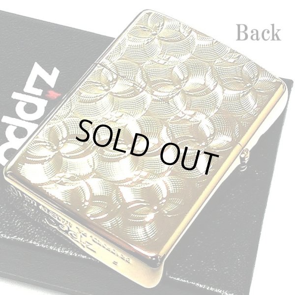 画像3: ZIPPO ライター アーマー ゴールド グリッター8 両面加工 ジッポ 重厚 NC彫刻 金タンク かっこいい ダイヤカット おしゃれ 金メッキ メンズ ギフト プレゼント (3)