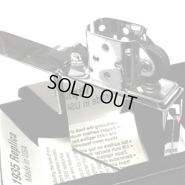 画像4: ZIPPO 1935 プラチナプレーティング 超鏡面 かっこいい ジッポライター シルバー 無地 シンプル 角型 ギフト メンズ 高級 プレゼント (4)