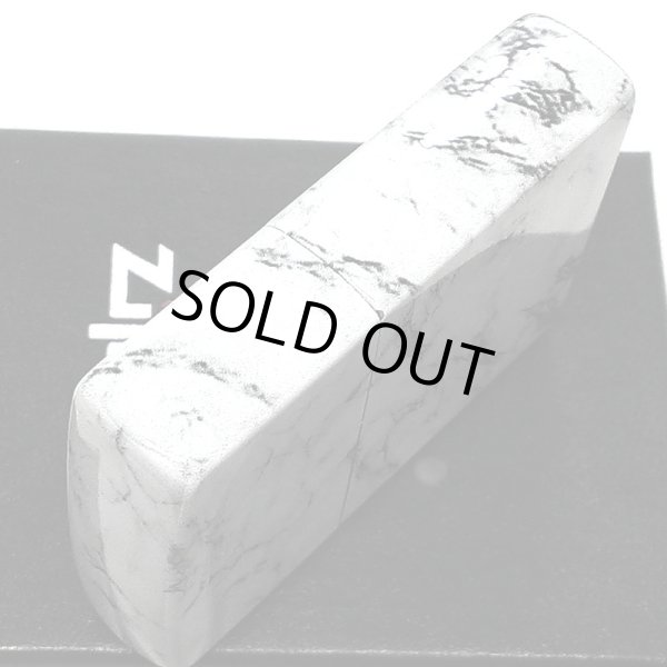 画像5: ZIPPO ライター 大理石柄 5面連続プリント ジッポ ホワイト 渋い 白 おしゃれ かっこいい メンズ プレゼント ギフト (5)