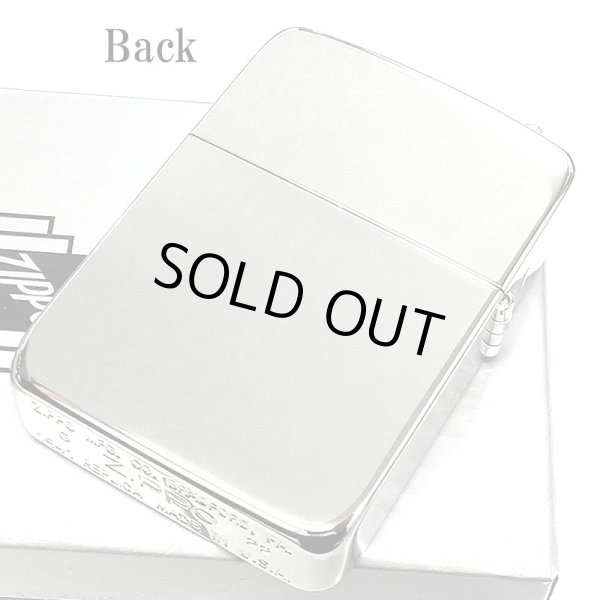 画像6: ZIPPO ライター 超鏡面 プラチナプレーティング 1941復刻モデル ジッポ かっこいい シルバー シンプル おしゃれ 銀 スタンダード 丸角 メンズ ギフト プレゼント (6)